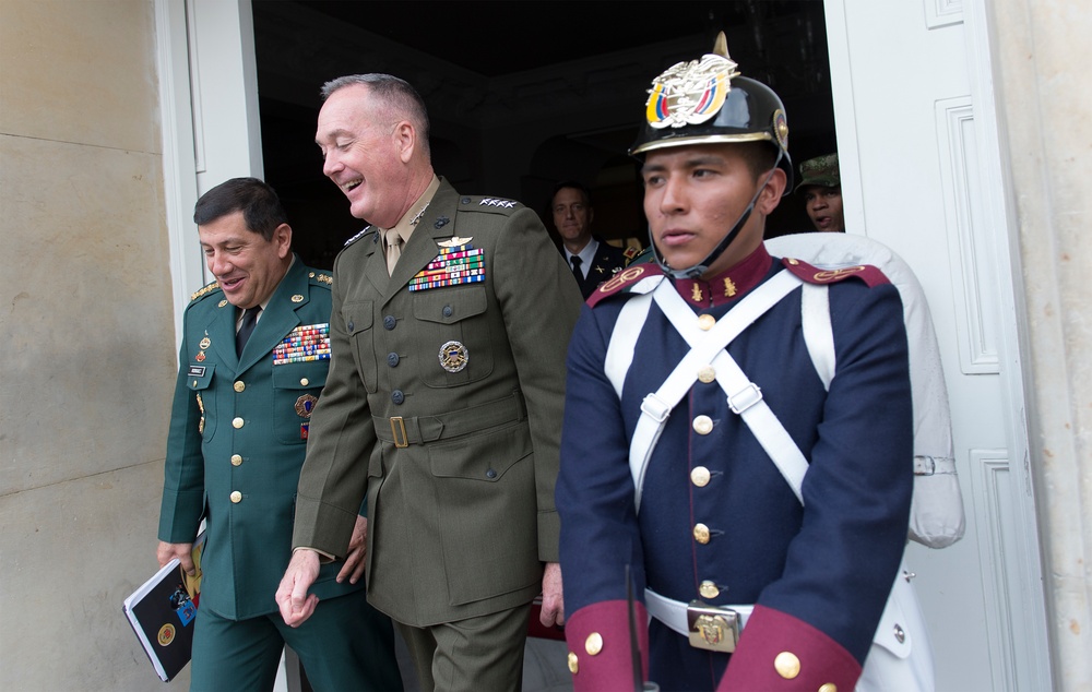 CJCS visits Colombia