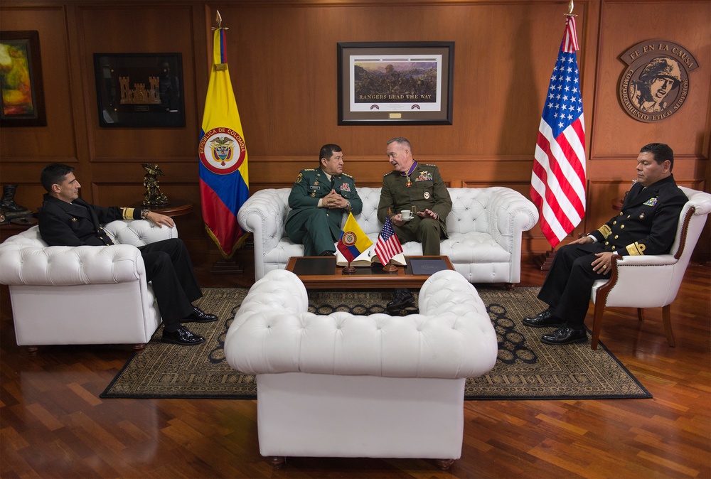 CJCS visits Colombia