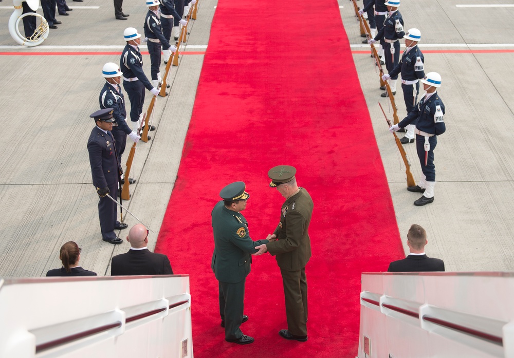 CJCS visits Colombia