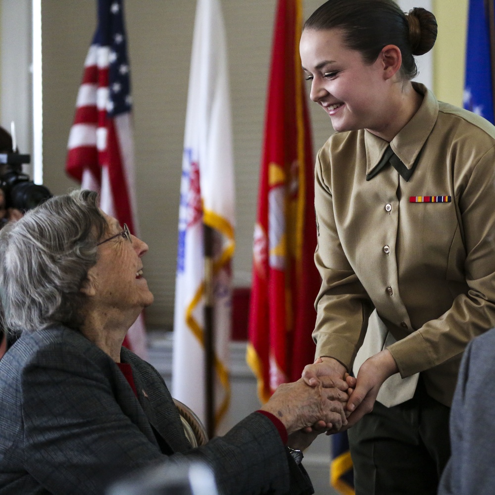 Women celebrate 73 years of service to Marine Corps