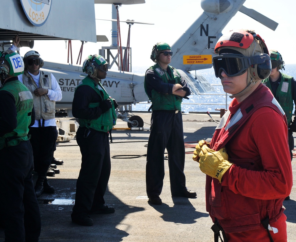 USS Blue Ridge operations