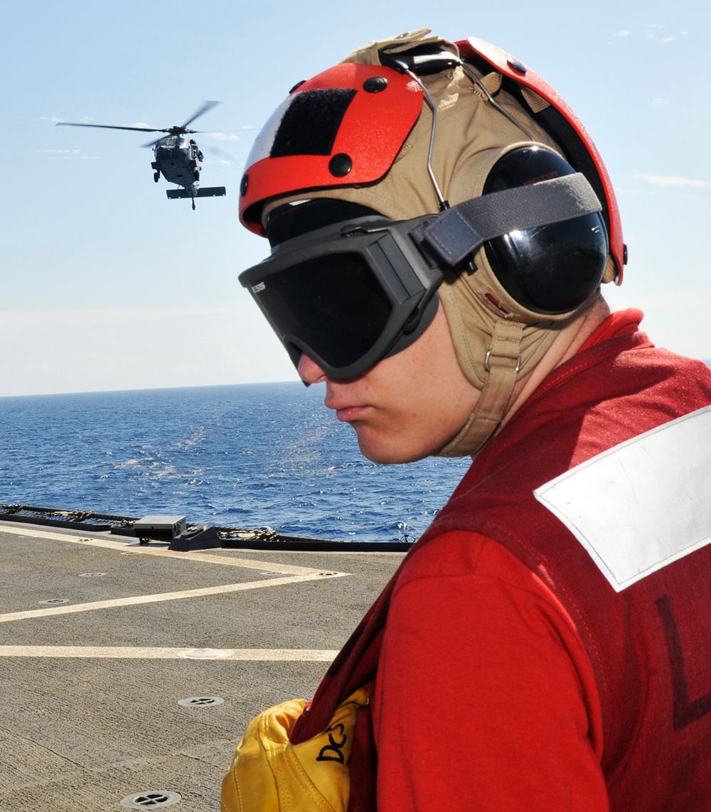 USS Blue Ridge operations