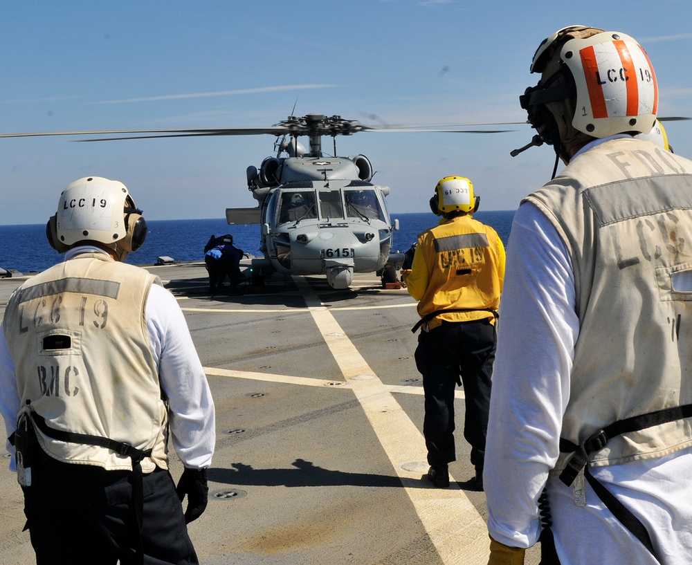 USS Blue Ridge operations