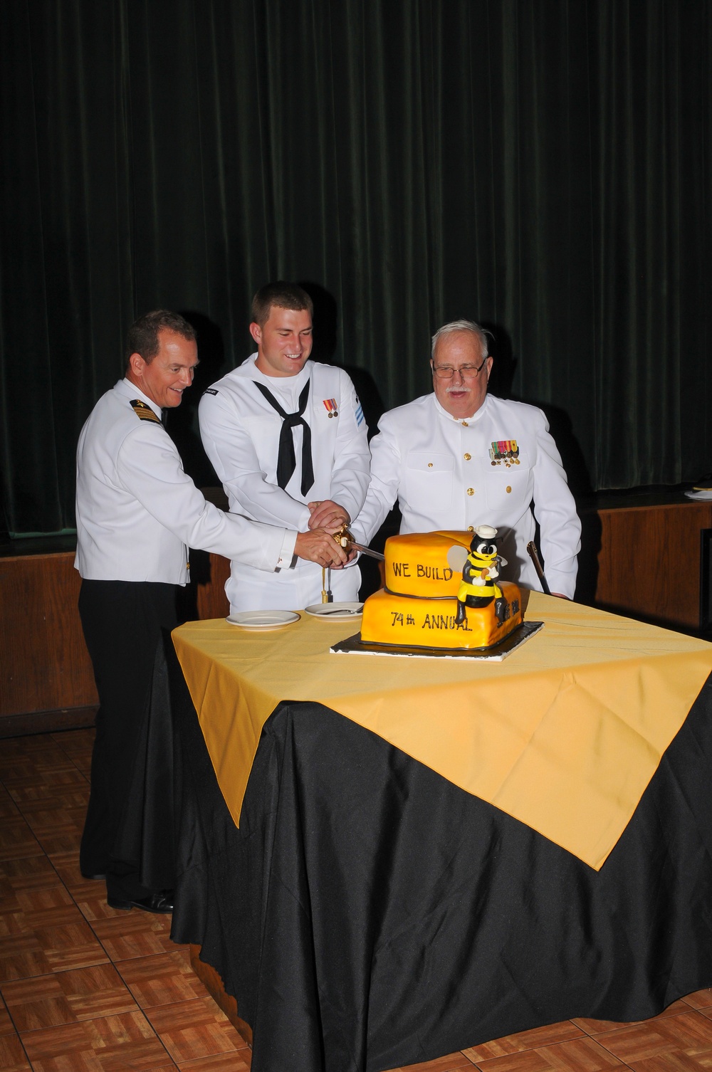 Built to last: Seabees celebrate 74 years in style