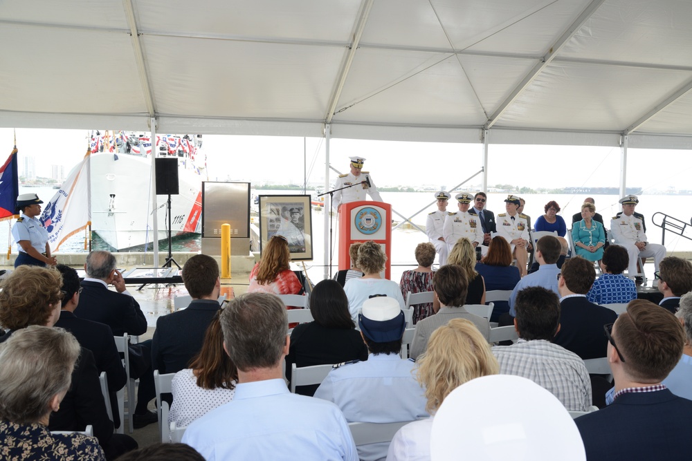 Coast Guard commissions 16th fast response cutter USCGC Winslow Griesser in San Juan, Puerto Rico