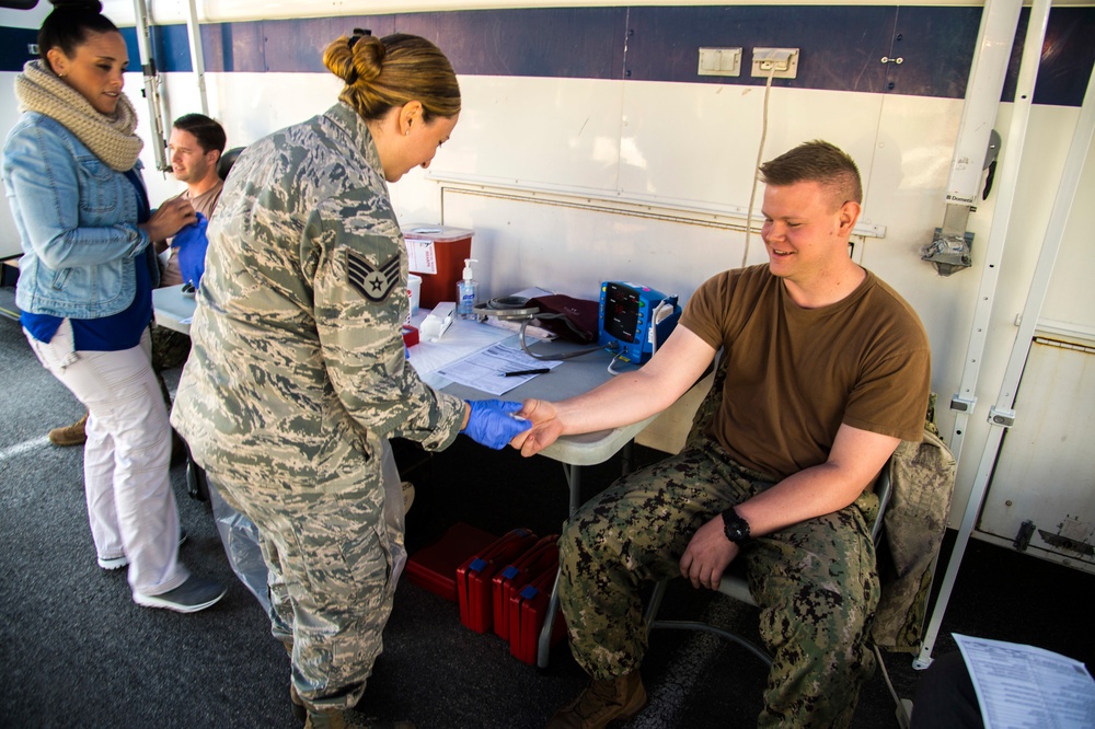 Blood Drive at Naval Special Warfare
