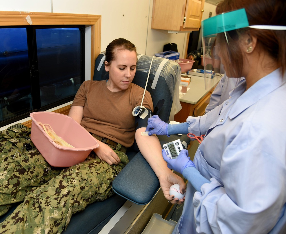 Blood Drive at Naval Special Warfare