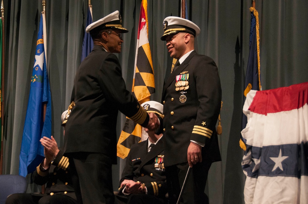 Nevada’s Blue Crew Conducts a Change of Command Ceremony