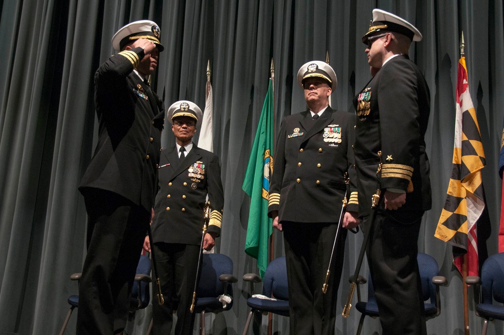 Nevada’s Blue Crew Conducts a Change of Command Ceremony