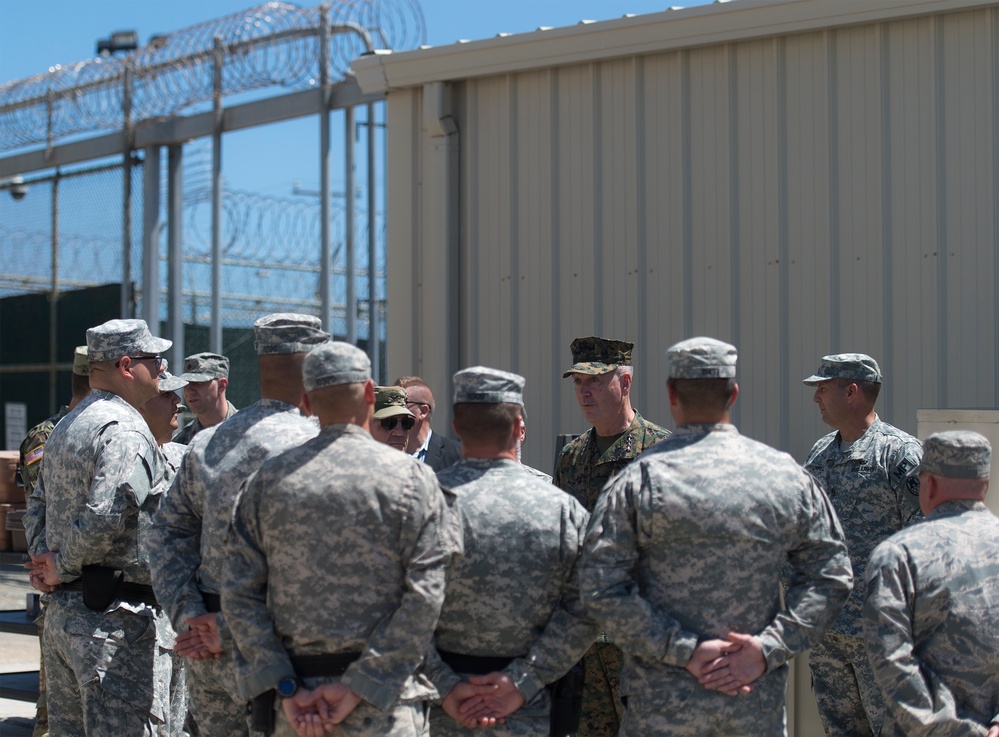 CJCS visits Guantanamo Bay