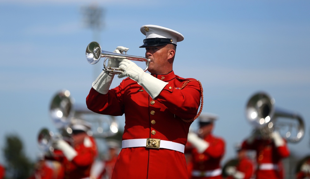 Battle Color Detachment at Camp Pendleton
