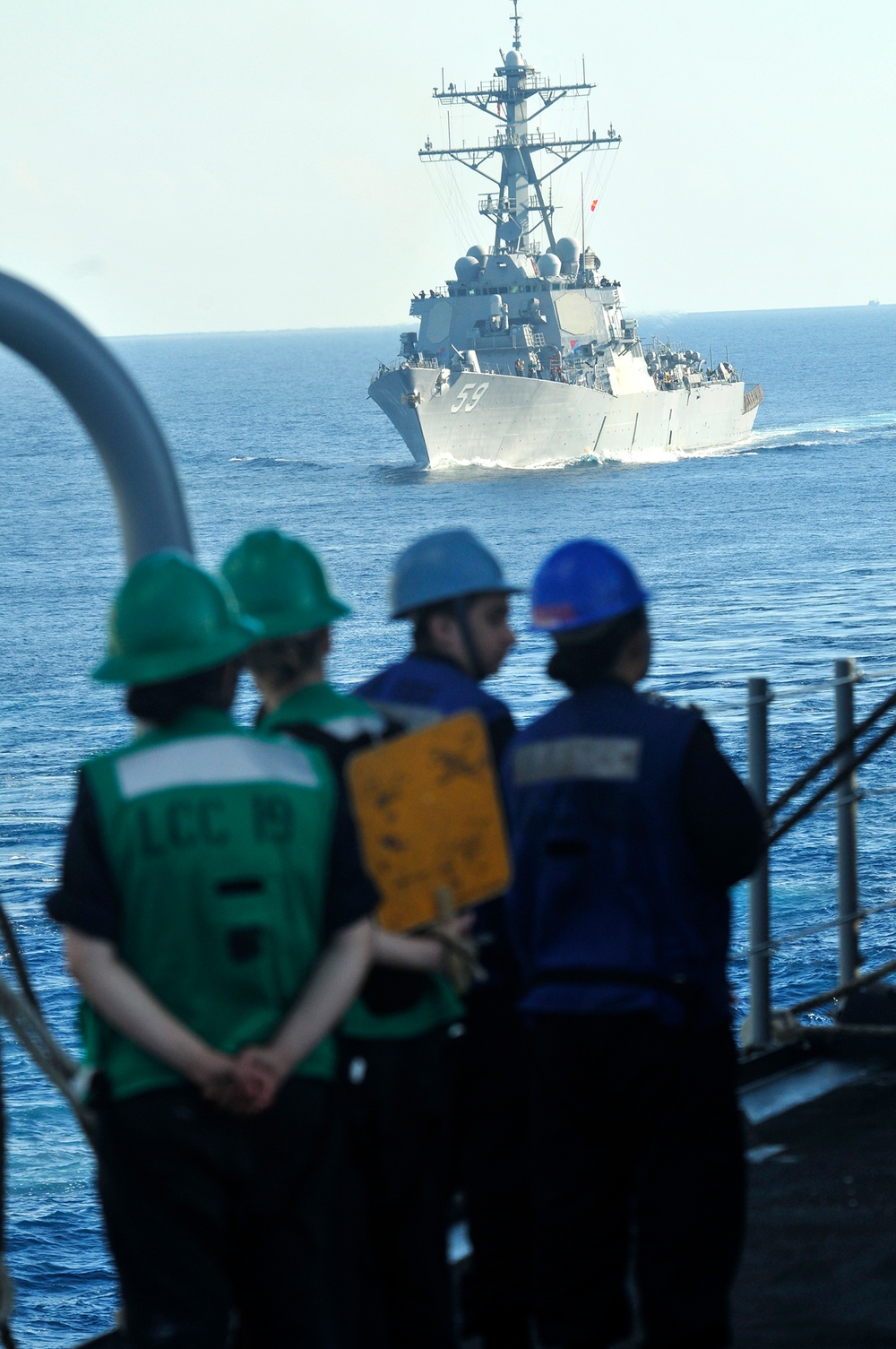 USS Blue Ridge operations