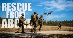 2nd CEB, VMM-365 conducts CASEVAC exercise