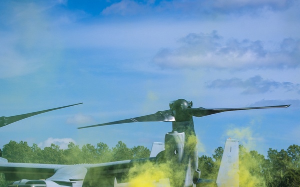 2nd CEB, VMM-365 conducts CASEVAC exercise