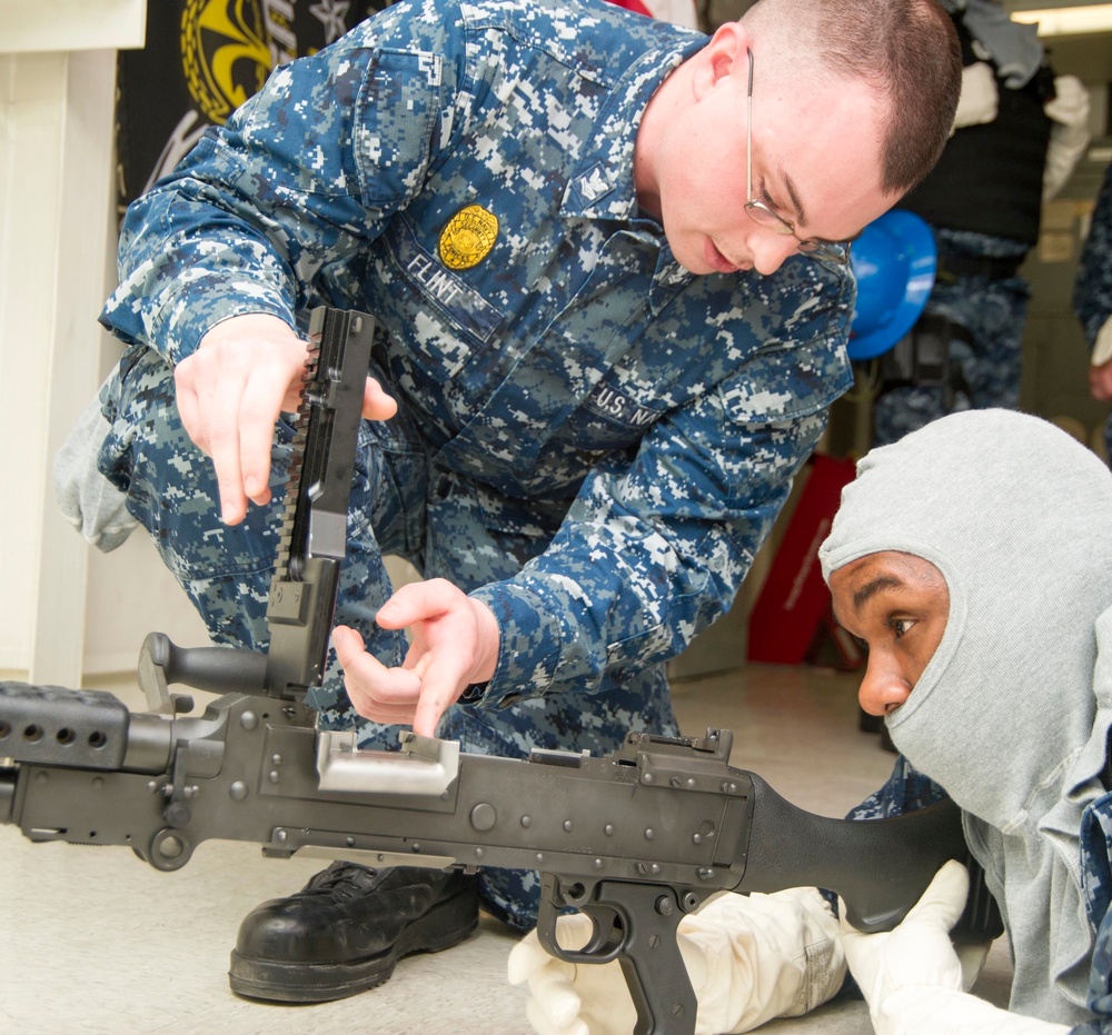 Security Deparment Conducts Training on the M240