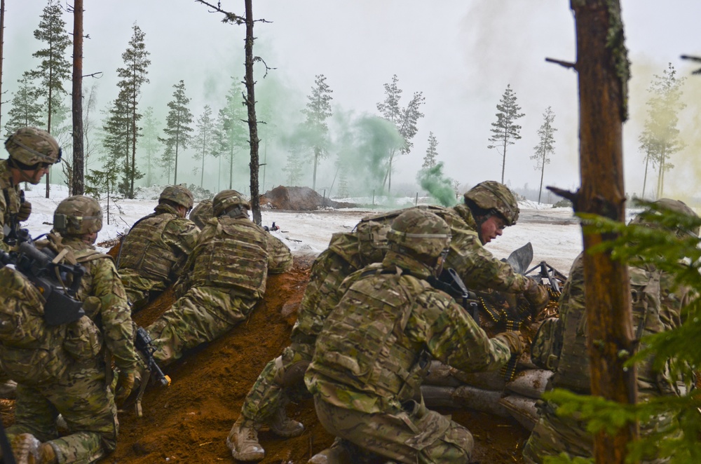 Iron Troop Rocks Estonia with Live Fire Exercise