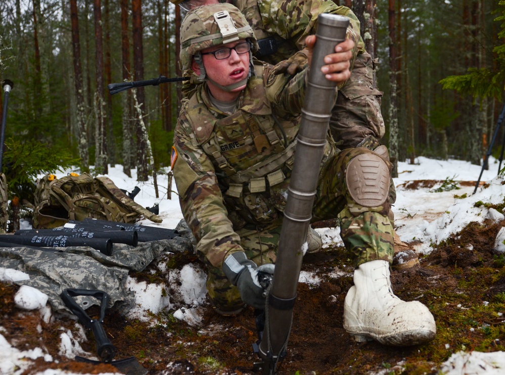 Iron Troop Rocks Estonia with Live Fire Exercise