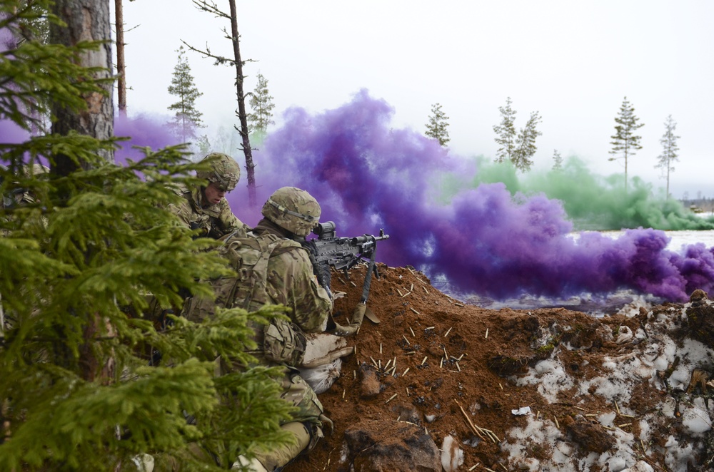 Iron Troop Rocks Estonia with Live Fire Exercise