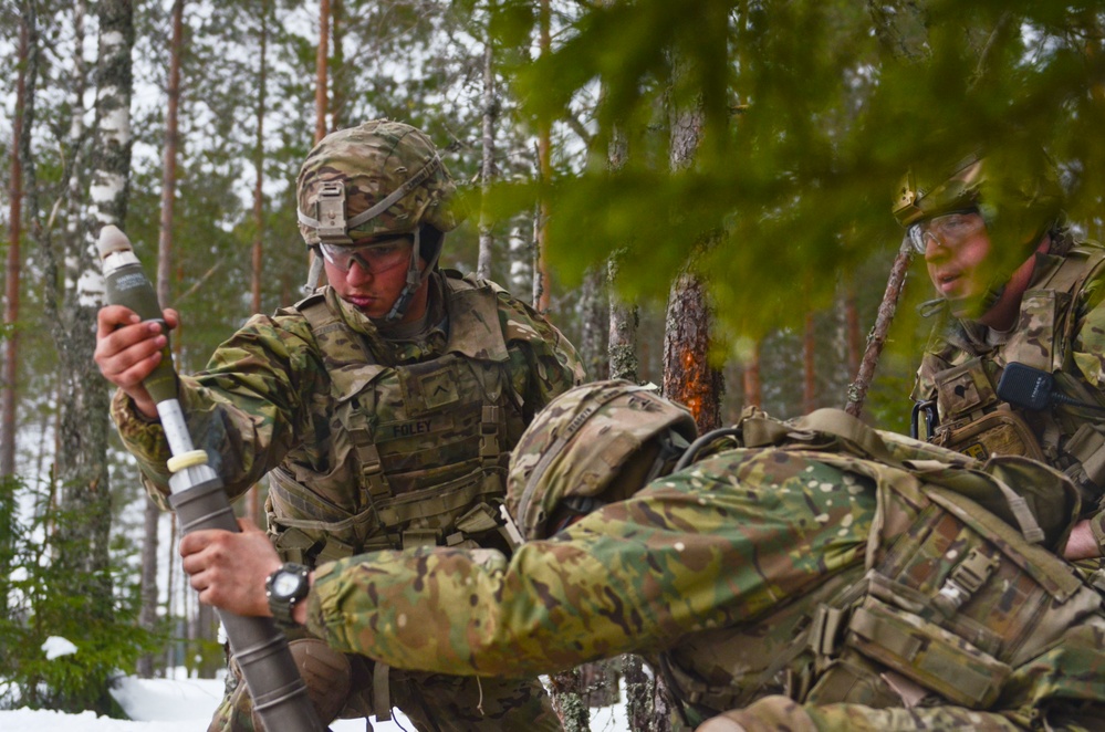 Iron Troop Rocks Estonia with Live Fire Exercise