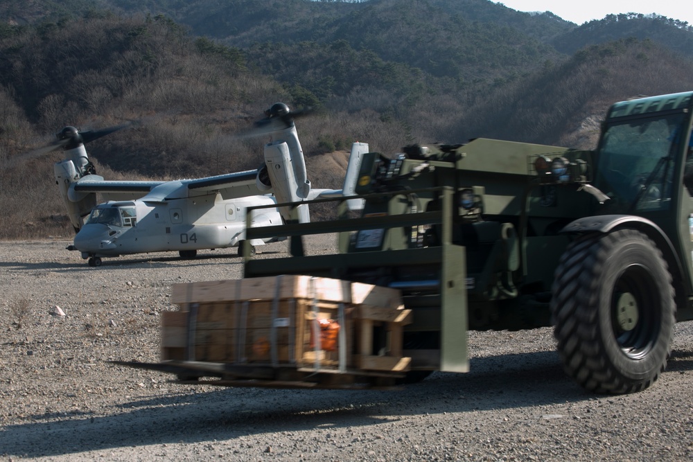Ssang Yong 16 ammo resupply