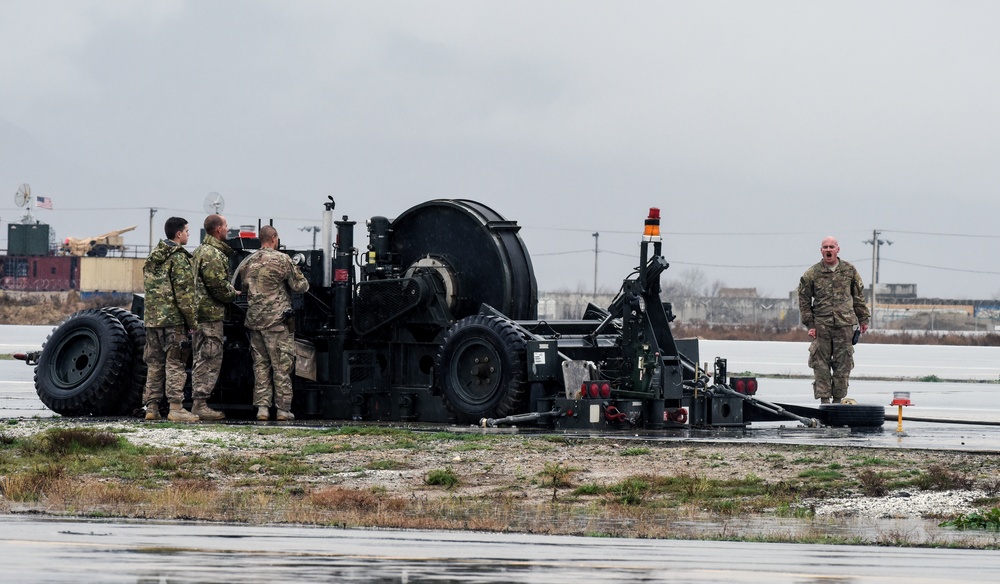 Aircraft barrier certification successful at Bagram