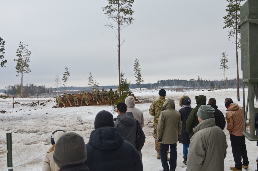 Iron Troop rocks Estonia with live fire exercise