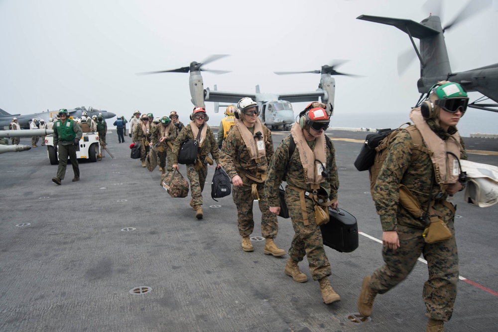 USS Bonhomme Richard operations