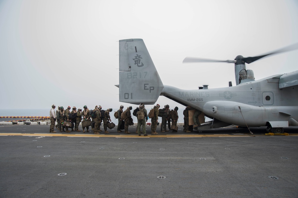 USS Bonhomme Richard operations