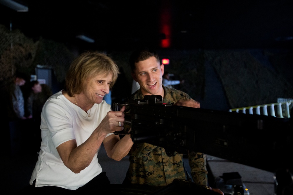 Chamber of Commerce leadership program visits Camp Lejeune