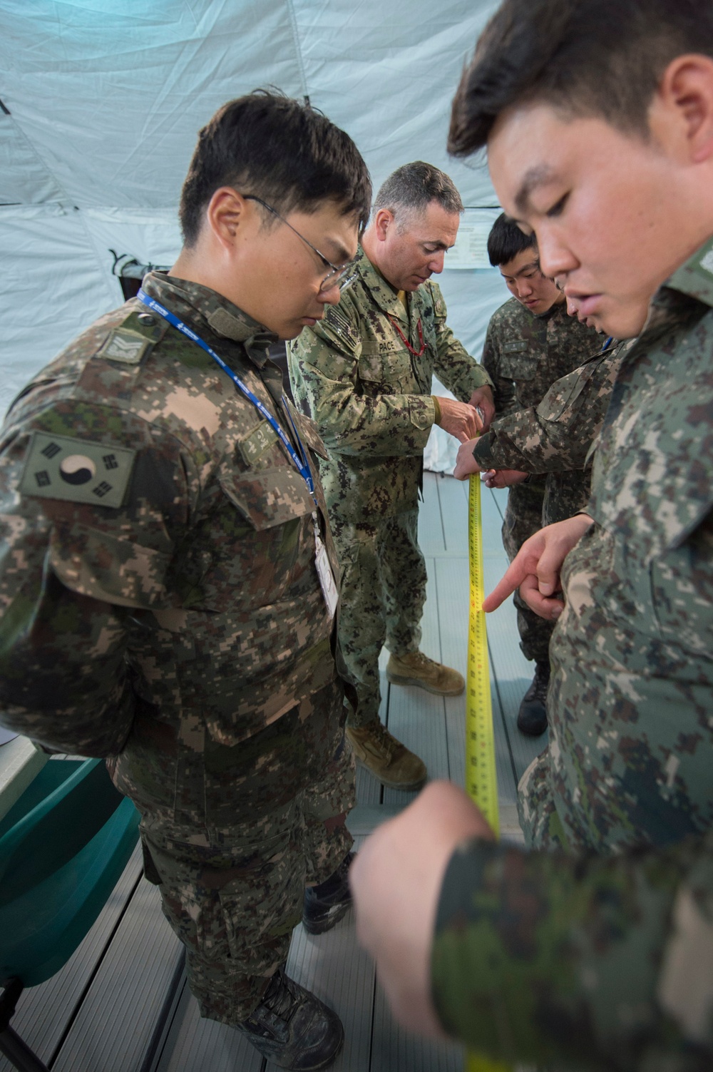 US and ROK leadership tour Joint Foal Eagle construction