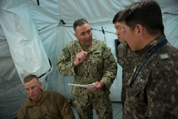 US and ROK leadership tour Joint Foal Eagle construction