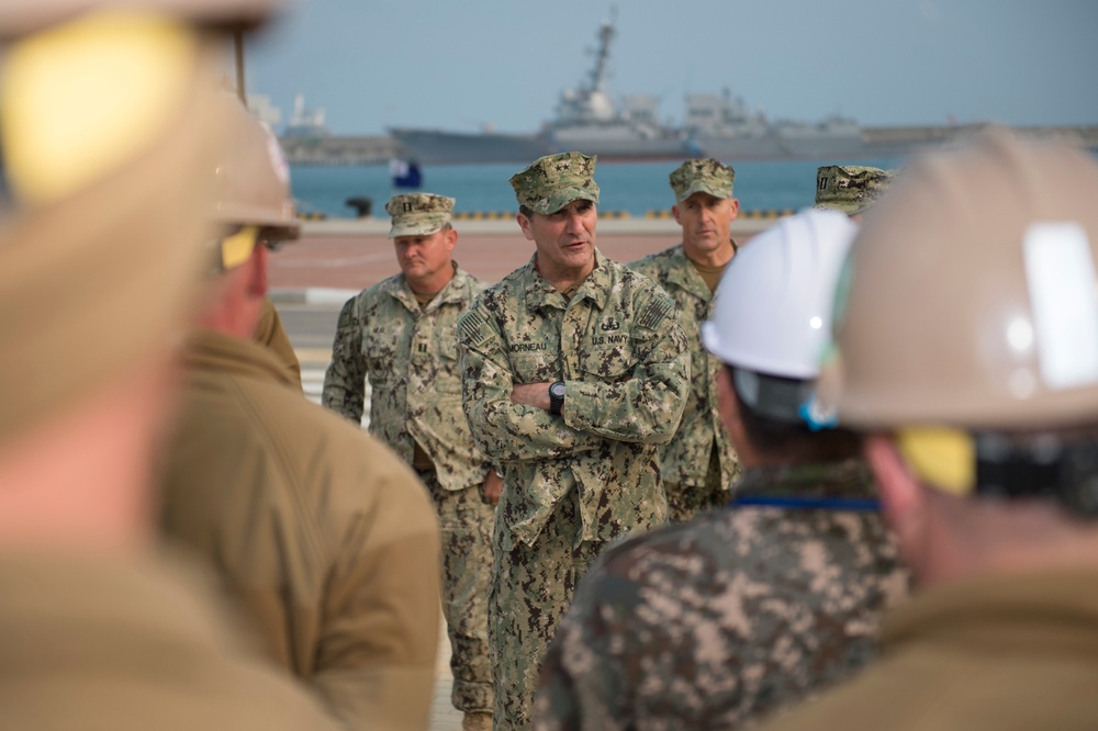 US and ROK leadership tour Joint Foal Eagle construction