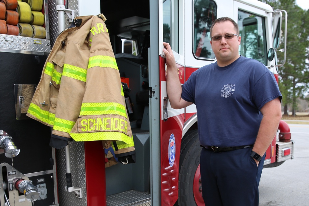 Cherry Point firefighter earns DOD Civilian Firefighter of the Year Award