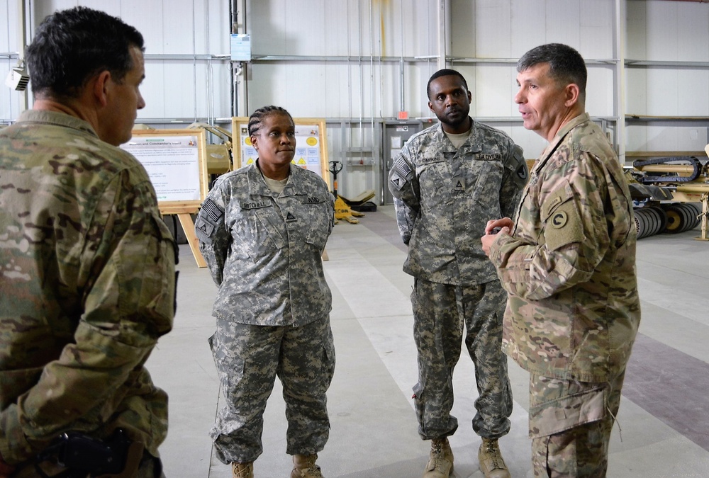 1TSC leaders focus on future sustainment operations in Afghanistan