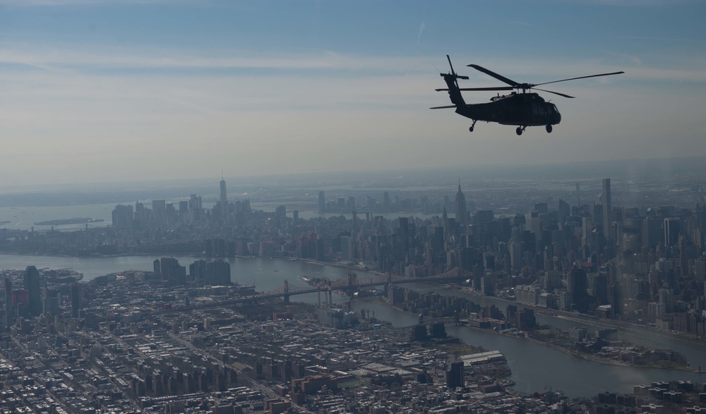 New York Army National Guard ESGR Boss Lift on Long Island