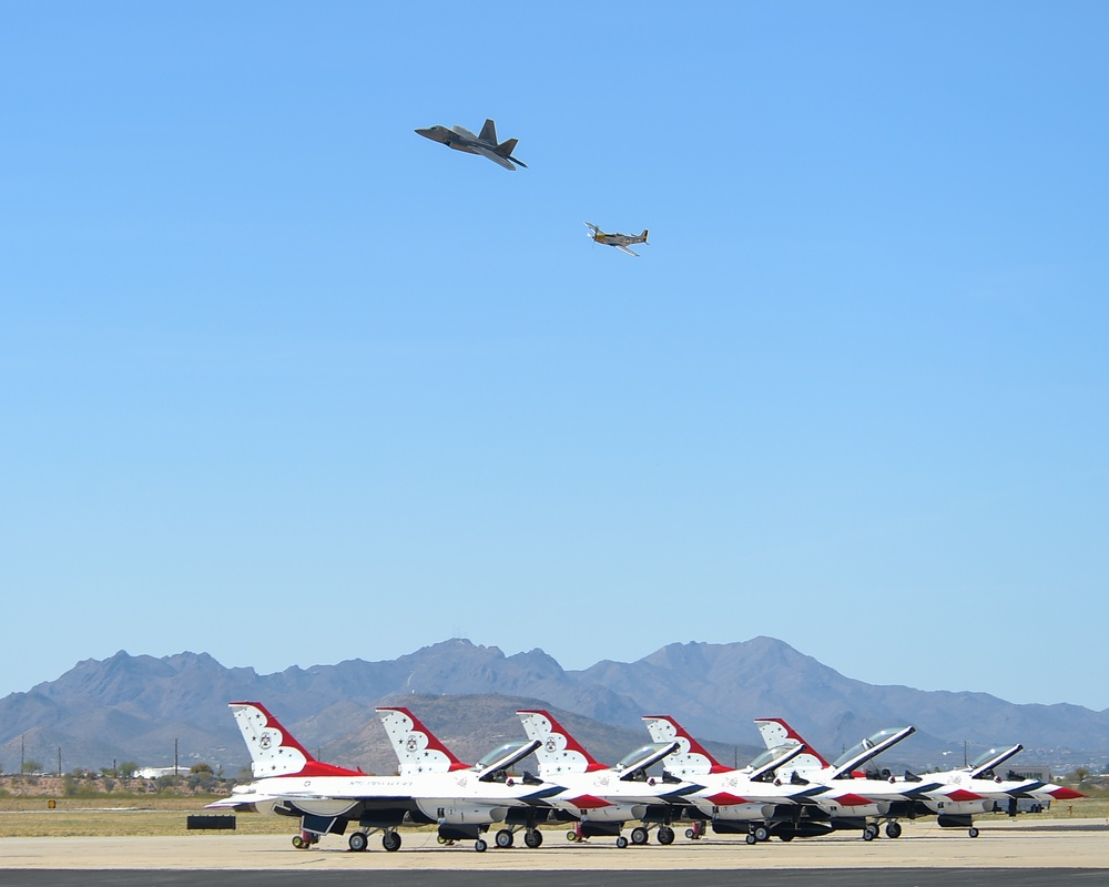 Thunder and Lightning over Arizona Open House 2016