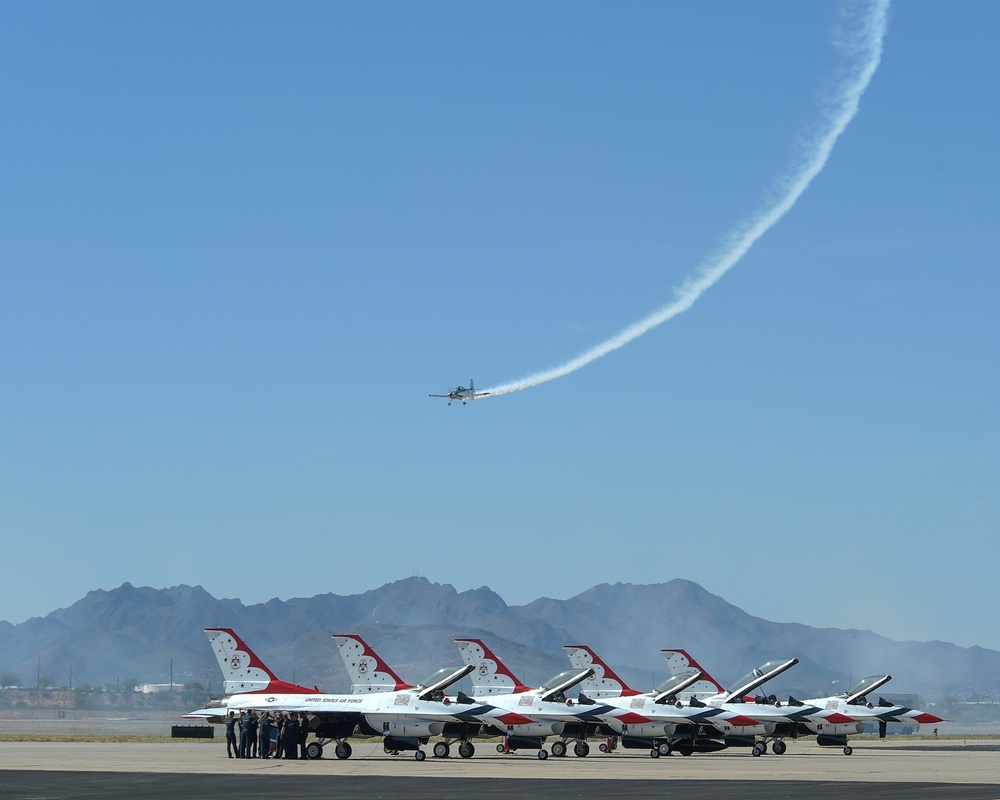 Thunder and Lightning over Arizona Open House 2016