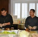 FRCSE chiefs prepare dinner at Ronald McDonald House