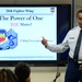 20th Fighter Wing command chief mentors local students