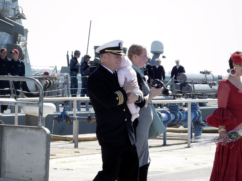 USS Carney operations