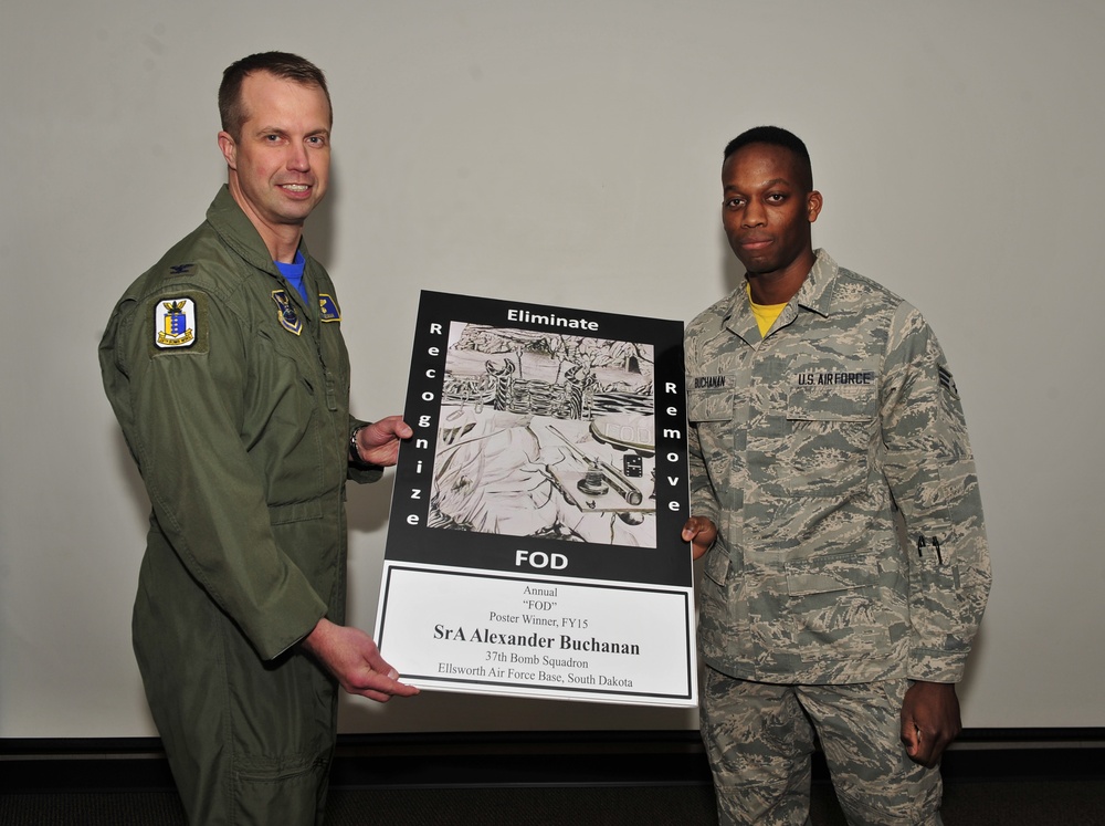 Airman wins FOD poster of the year