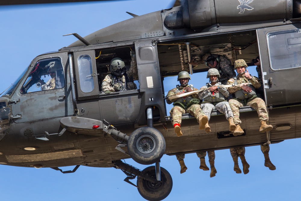 Joint Guard Reserve airborne operations training