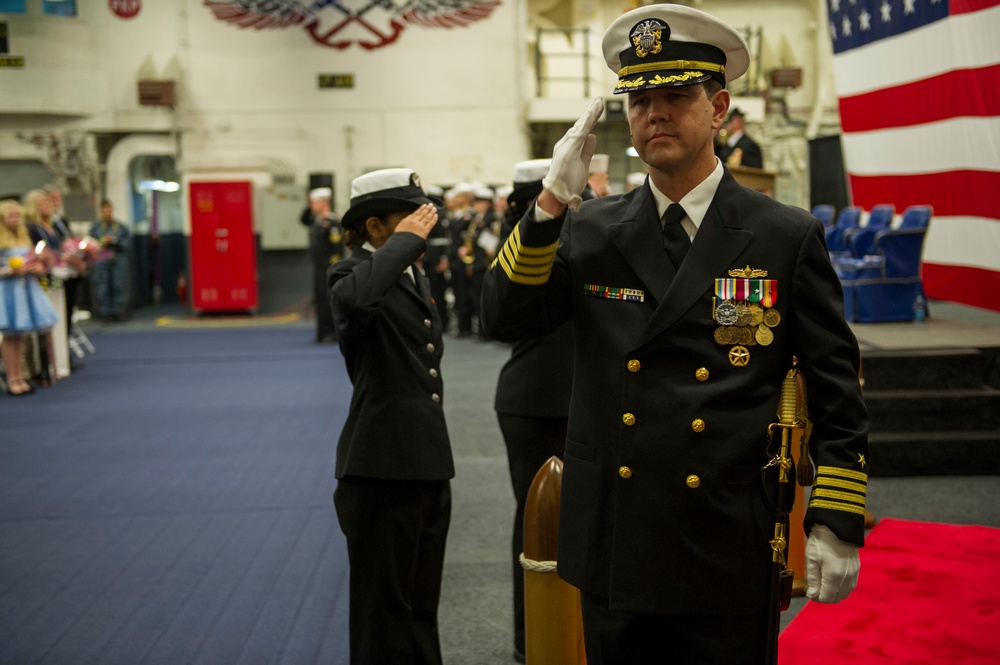 Change of command ceremony