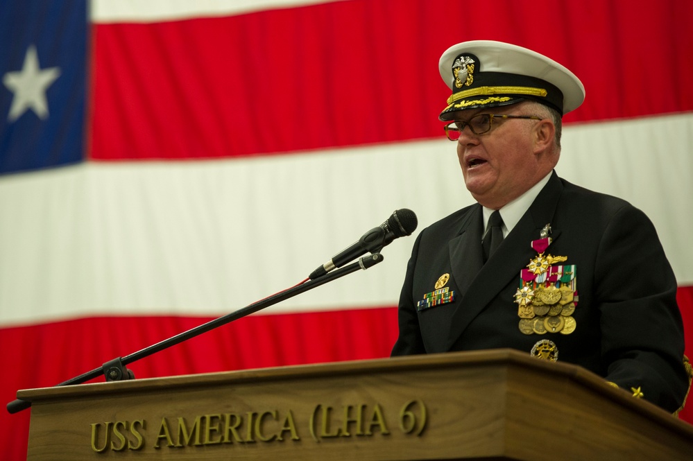 Change of command ceremony