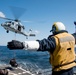 Vertical replenishment at sea