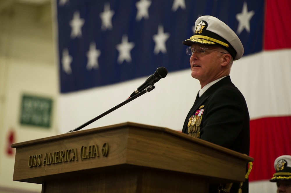 Change of command ceremony