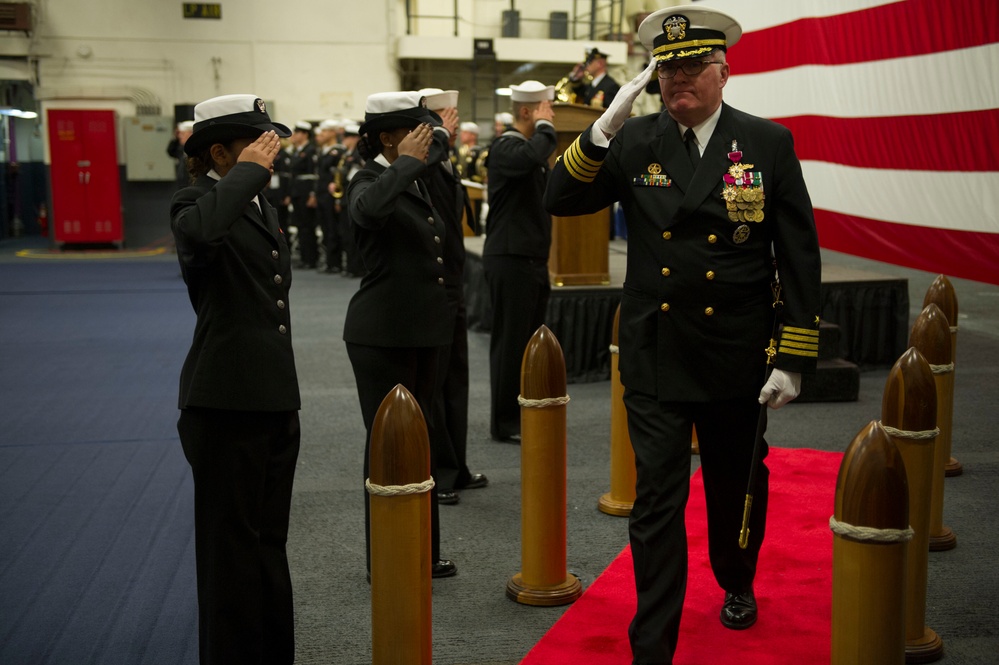 Change of command ceremony