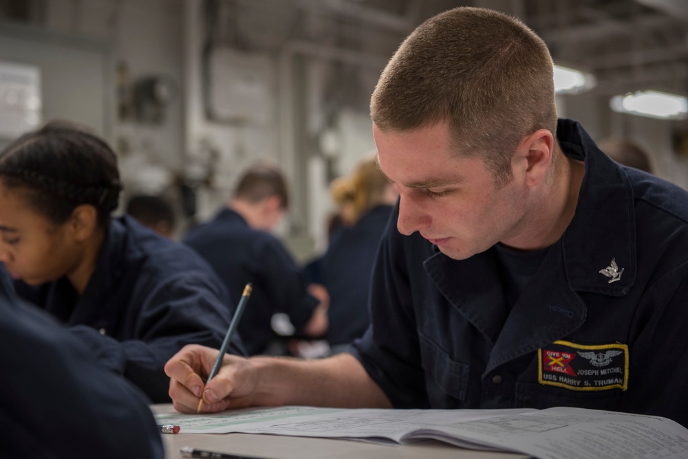 Navy-wide E-5 advancement exam