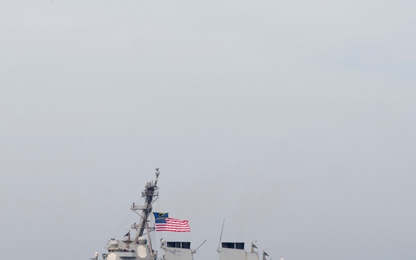 USS Bulkeley (DDG 84) transits the Arabian Sea