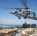 Vertical replenishment at sea